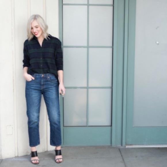 Madewell Cruiser High Rise Straight Leg Jean - Picture 2 of 8